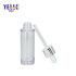 20ml 30ml Round Serum Lotion Pump Plastic Dropper Bottle with Customized Color
