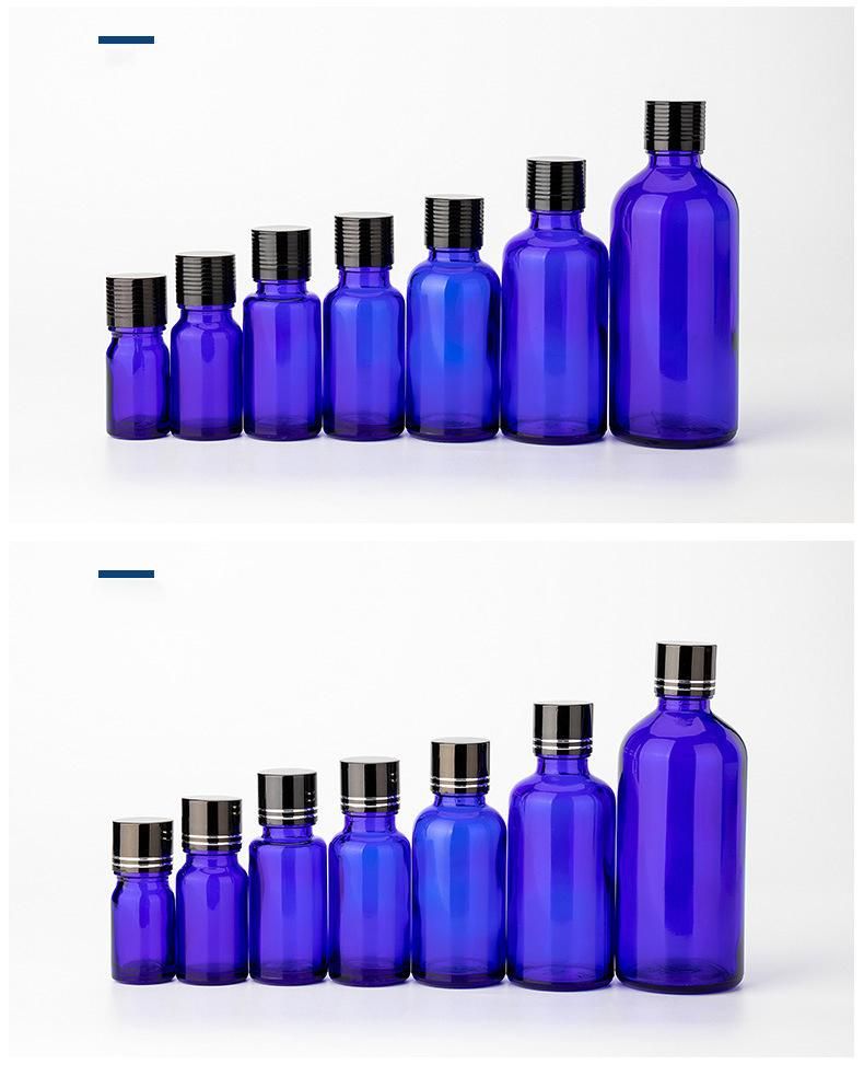 Blue Essential Oil Bottle for Perfume