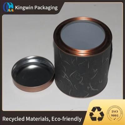 Design Logo Recycled Printing Paper Tube Boxes Packaging Round Cardboard Box