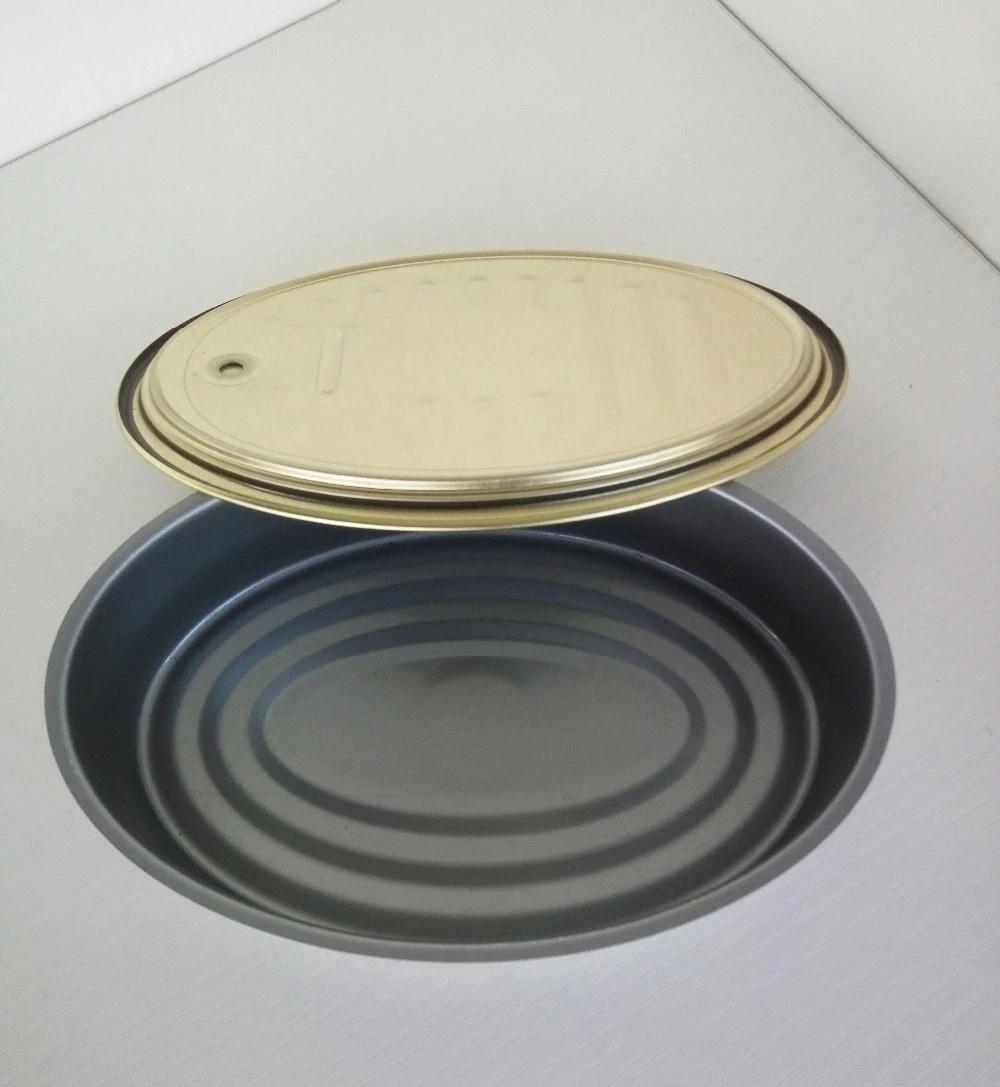 601# BPA-Free Oval Tin Can for Sardine Fish Packing