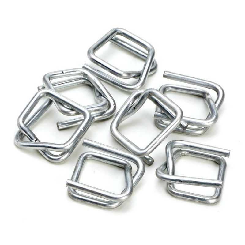 Galvanized Steel Wire Buckle for Pet Cordstrap