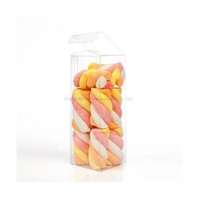 Custom Clear Blister Gift Food Box Folding Plastic Transparent Box