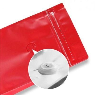 Food Grade Coffee Beans Packaging Aluminum Foil Tin Tie Bag