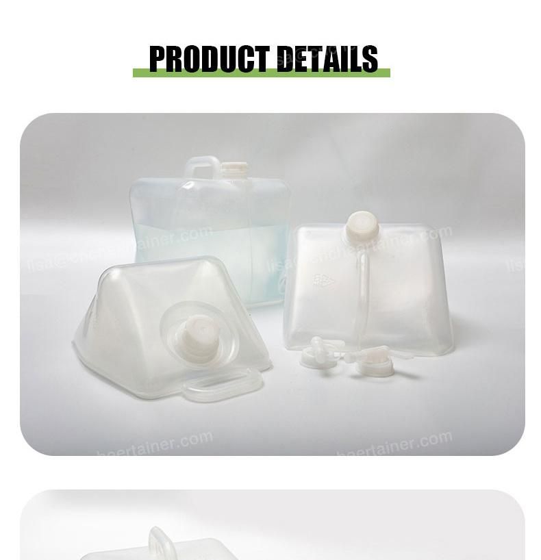 5 Liters Relief Supplies Semi Collapsible Water Container Jerry Can