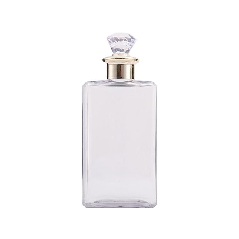 250ml Custom Empty Square Pet Bottle for Lotion Cosmetic Plastic Bottle for Skin Care Packaging