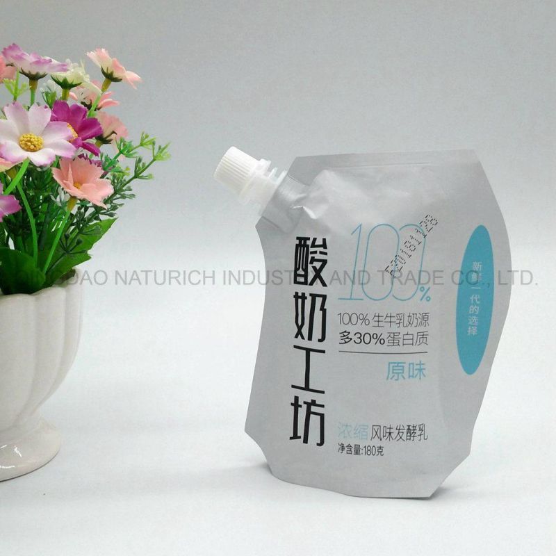 Stand-up Pouch Bag with Spout for Juice Wine Milk