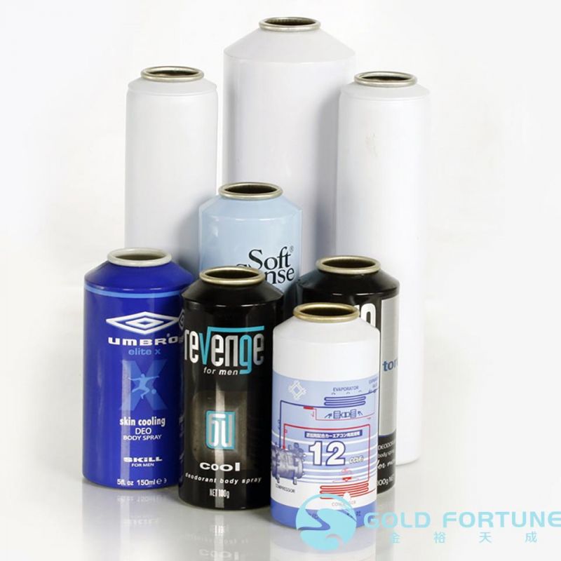 Empty High Pressure Aluminium Spray Cans 15ml-550ml