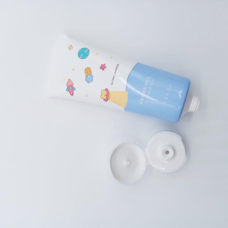 Hand Cream Tubes Cosmetic Plastic Tube Packaging for Facial Cleanser