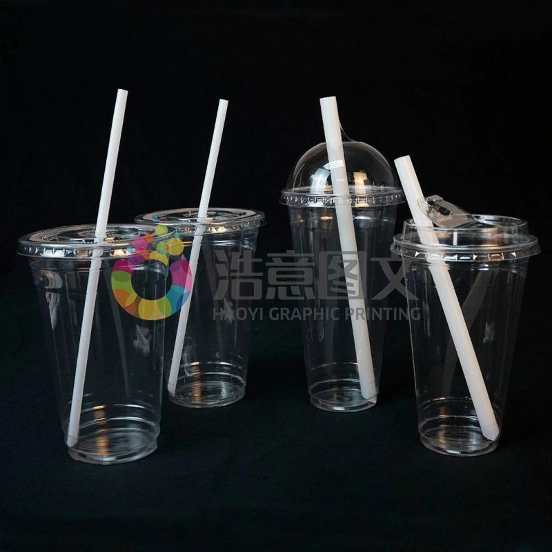 China Wholesale Company Pointed/Flat Mouth Disposable Plastic Straw Packaging