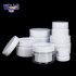 High Quality Double Wall Cosmetic Packaging Pet 150g 100g 50g 15g 450g 300g 250g 200g White Round Cream Jar