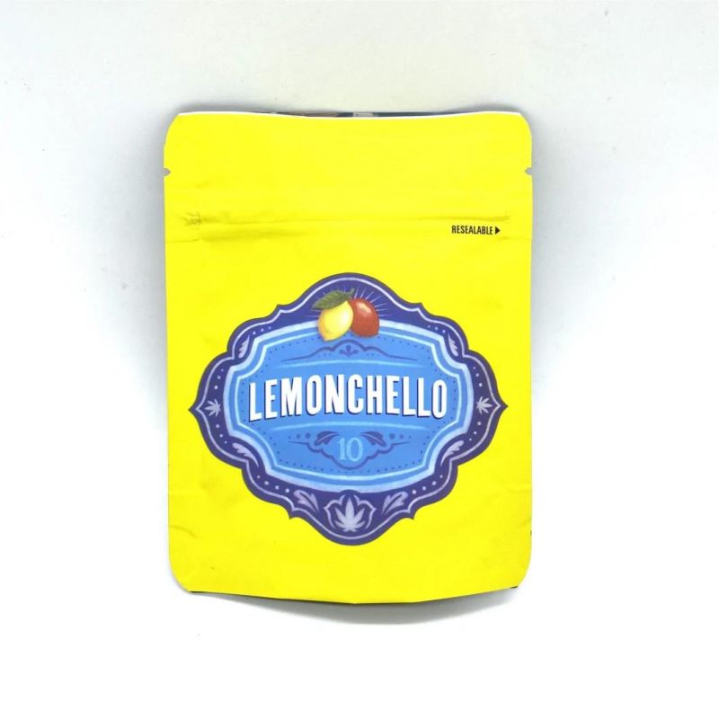 New Zipper Top Laminated Plastic Packaging Runtz Mylar Sugar Soft Touch Bag