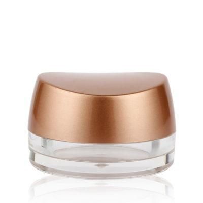 Round Shape 10g Capacity Plastic Cosmetic Jar for Cream Packaging