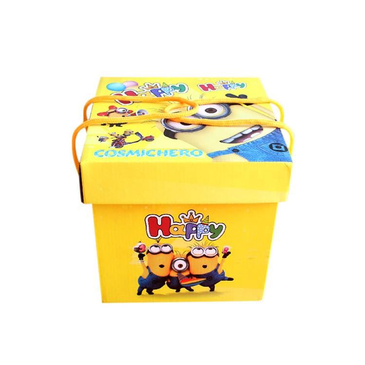 Best Selling Products Christmas Cartoon Children Paper Gift Box