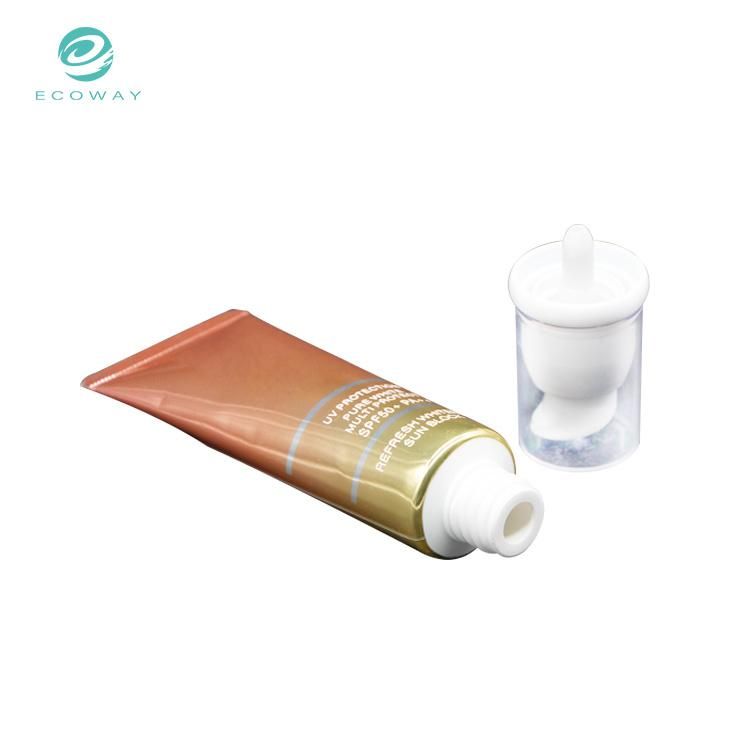 Sunscreen Lotion Cream Container Cosmetic Tube with Airless Pump Packaging