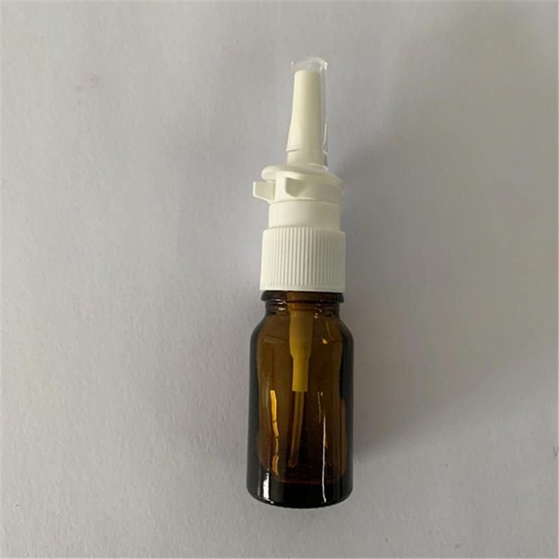 10ml Amber Glass Bottle with Nasal Spray