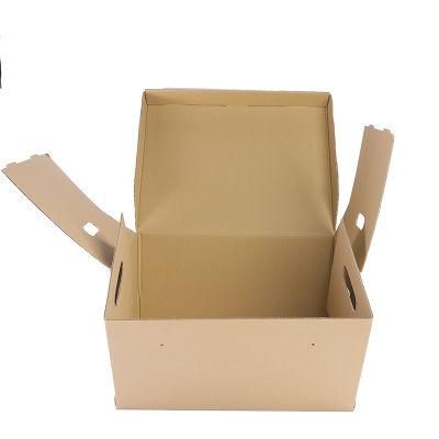 Brown Kraft Paper Custom Print Cosmetic Packaging Bottle Paper Box