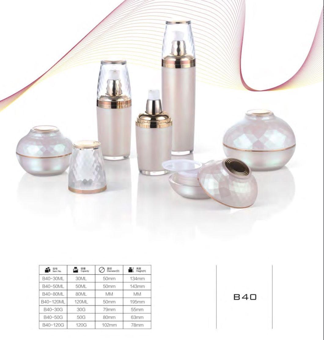 Acrylic Airless Pump Skincare Cosmetic Bottles Have Stock