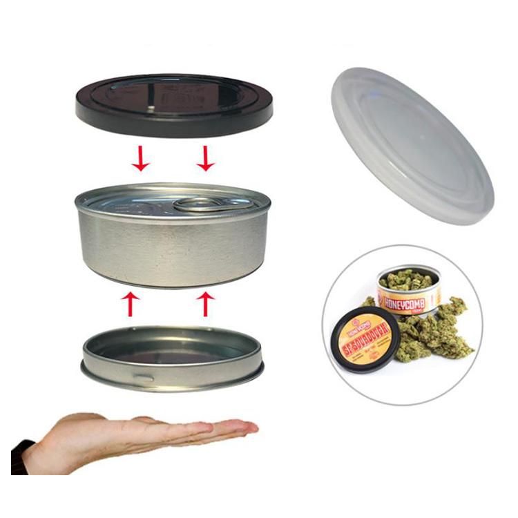 Tuna Can Self Sealing Pressitin 100ml Loop Tin Can