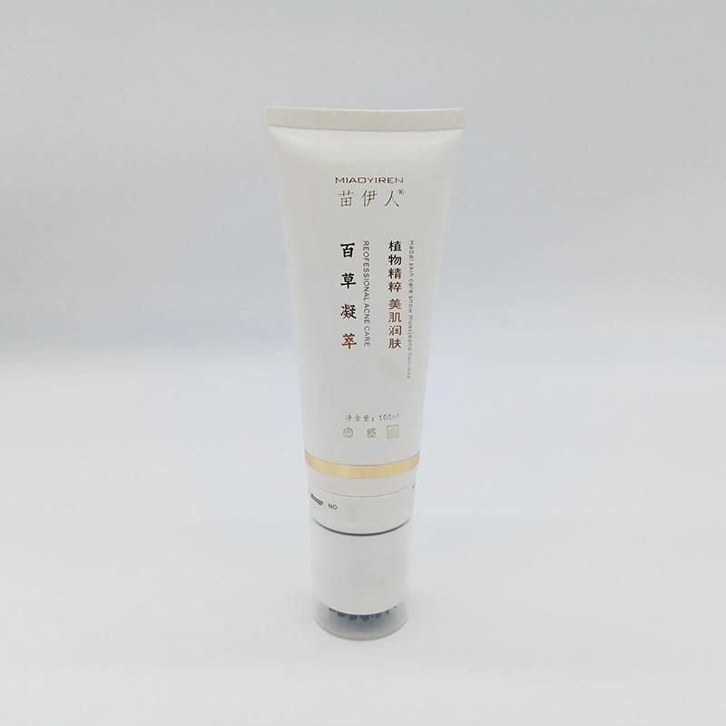 Packaging Tube for Face Cleanser with Massage Roller Ball Head