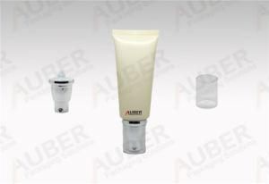 D35mm Yellow Airless Pump Tubes Cosmetics