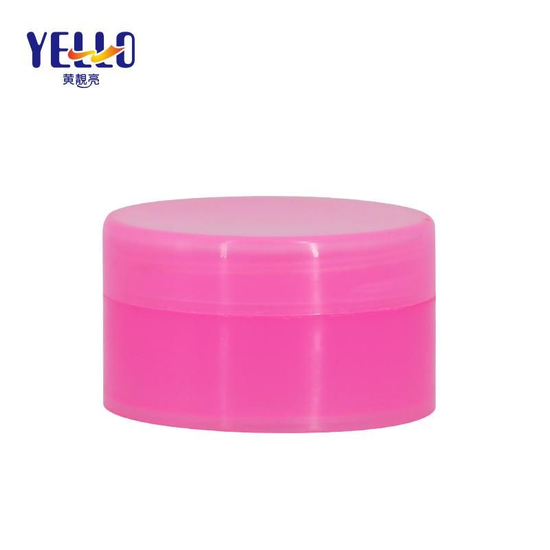 Hot Selling 10g Rose Red Plastic Cosmetic Cream Jar