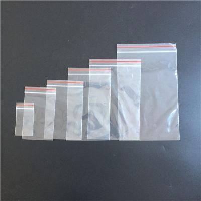 Wholesale Custom Resealable Plastic Seal Zip Lock Bags Clear Poly Ziplock Bag