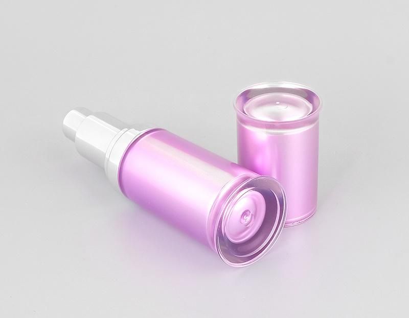 Popular Unique 20ml Plastic Acrylic Lotion Bottles Pump Face Cream Bottle for Cosmetic Packaging