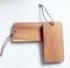 OEM Accessories Special Logo Design Cedar Wood Hangtag with String