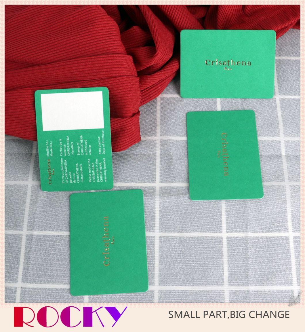 Wholesale Custom Hang Tag Garment Paper Hangtags for Clothing Own Logo