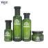 China Manufacturer Customize Luxury Packaging Skincare 120ml 100ml 40ml 50g Green Glass Bottle and Cream Jar