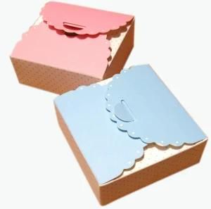 2013 New Design Wholesale Custom Paper Folding Cake Box (YY-0107)