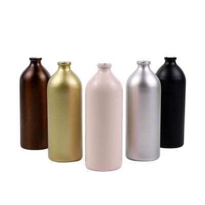 500ml Custom Aluminum Bottle Perfume Cosmetic Packaging