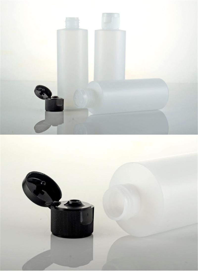 60ml Flat Shoulder Shampoo Container Flip Bottle with Flip Cap