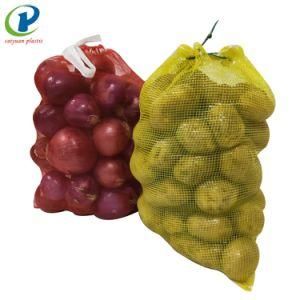 Fruit and Vegetable PP Leno Drawstring Mesh Bag