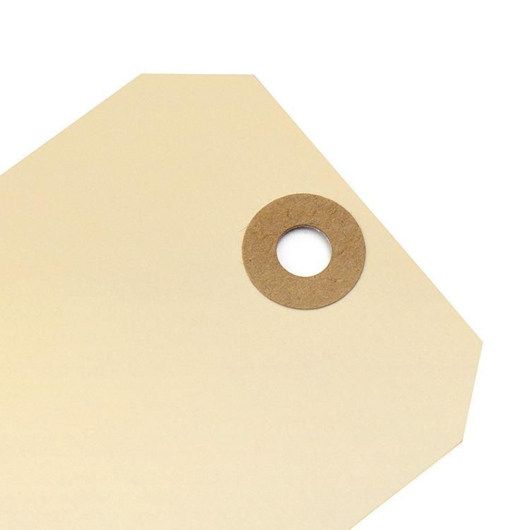 Blank Unstrung Manila Paper Shipping Tags with Eyelet (MT5NS)