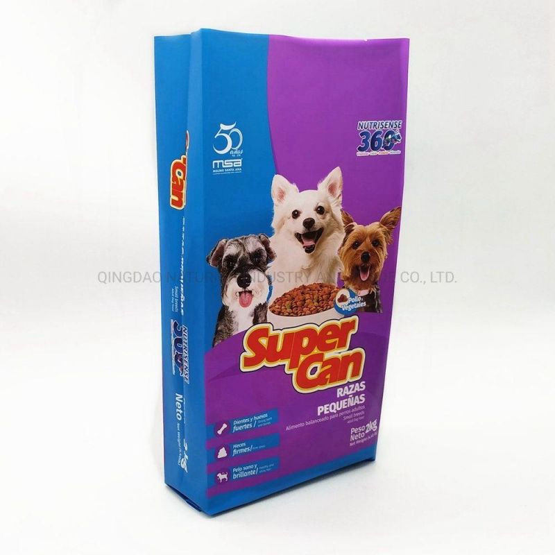 OPP/PA/PE Custom Printed 2kg 4kg Plastic Bag for Pet Foods