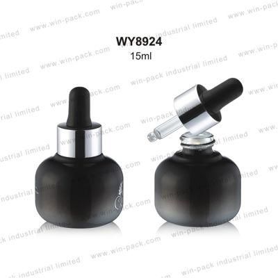 Winpack Luxury Cosmetic Custom Glass Dropper Clear Bottles with Tube Pipette 50ml