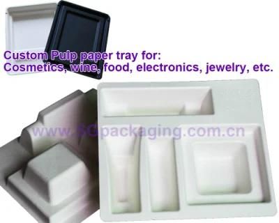 Bagasse Pulp Biodegradable Clamshell Paper Lunch Takeaway Food Packaging Containers
