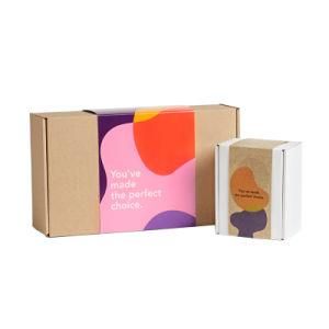 Custom Flat Folding Kraft Paper Corrugated Packaging Box