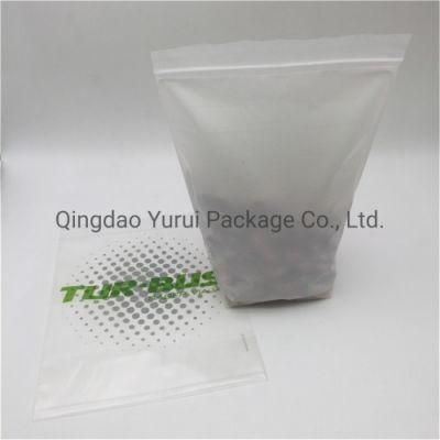 Clear Custom Printed Resealable Stand up Plastic Poly Ziplock Zip Reclosable Zipper Bag