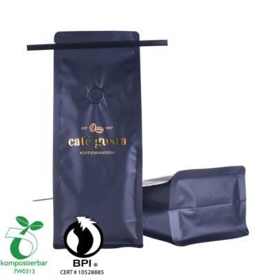 Plastic Zip Lock Block Bottom Bulk Tea Packaging Factory China