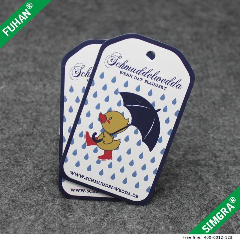 Custom High Quality Export Fsc Coated Paper Hangtag