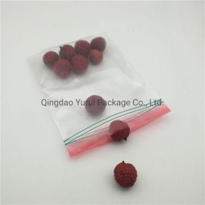 Reusable Zipper Plastic Bag for Food Packaging