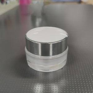 Low MOQ Factory Direct Sale 15g 30g Plastic Acrylic Cosmetic Container Lip Balm Lip Scrub Cream Jar