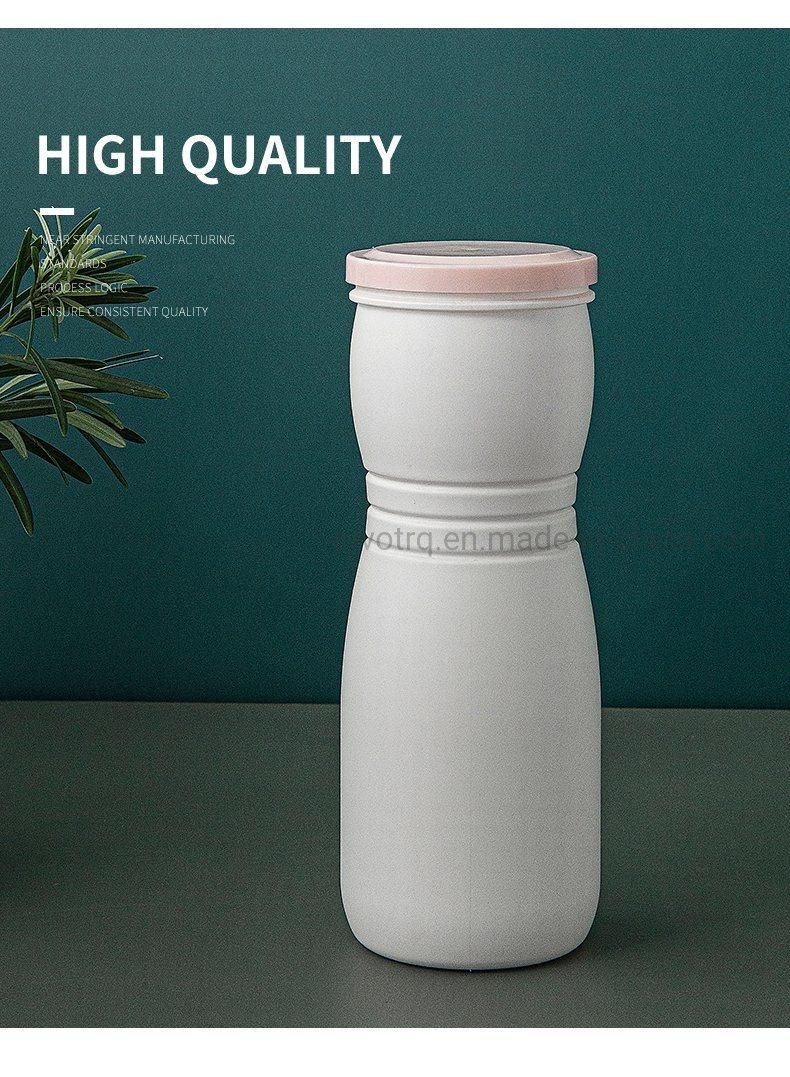 700ml HDPE Food Grade Plastic Child Food Bottle for Puff Biscuit Snacks Packing