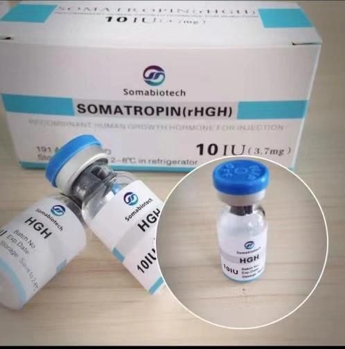 Bodybuilding Peptide Hormone Human Growth Box Private Label Vial Box