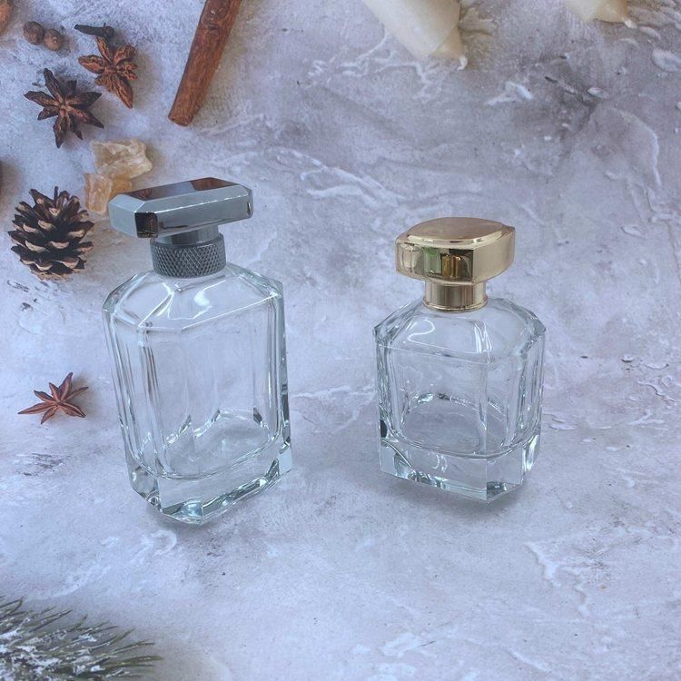 Cosmetics 100ml Cosmetic Glass Clear Spray Packaging Perfume Bottle Empty Bottles ODM