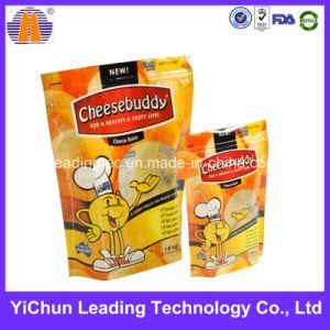 Stand up Plastic Zip Lock Windowed Food Packaging Bag