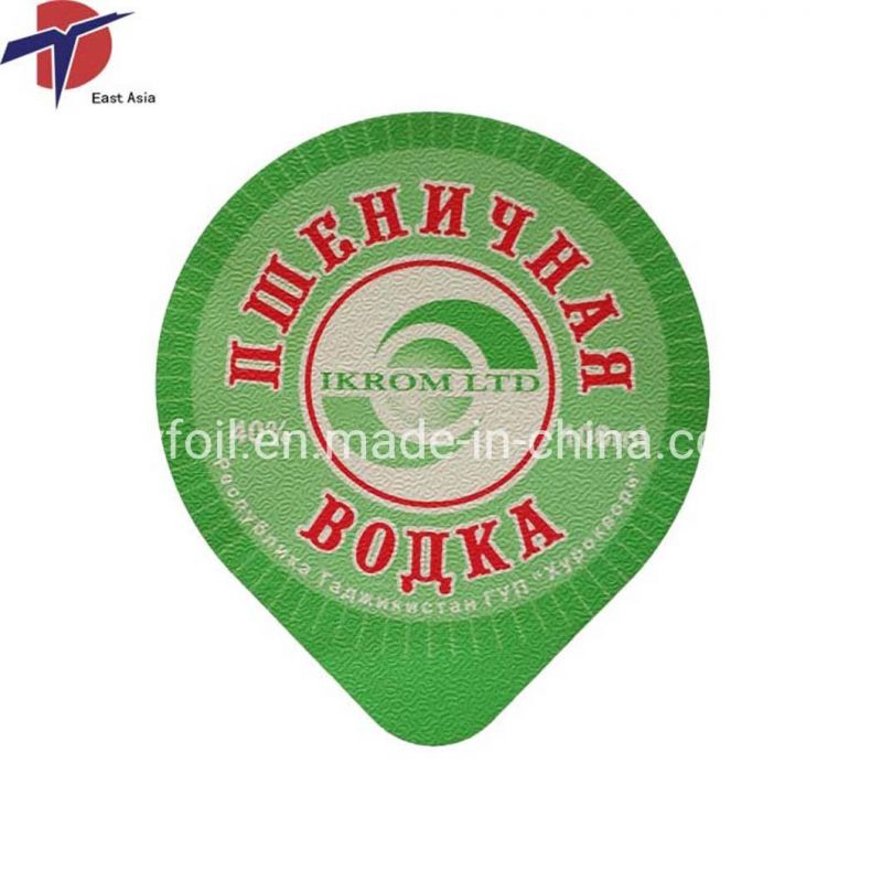 Laminating Peelable Lid Film Aluminum Foil Lid with Logo