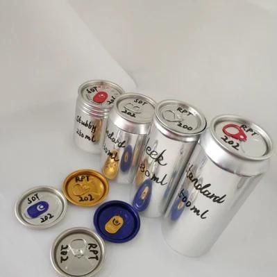 330ml 500ml Aluminium Tin Can Packing for Beer